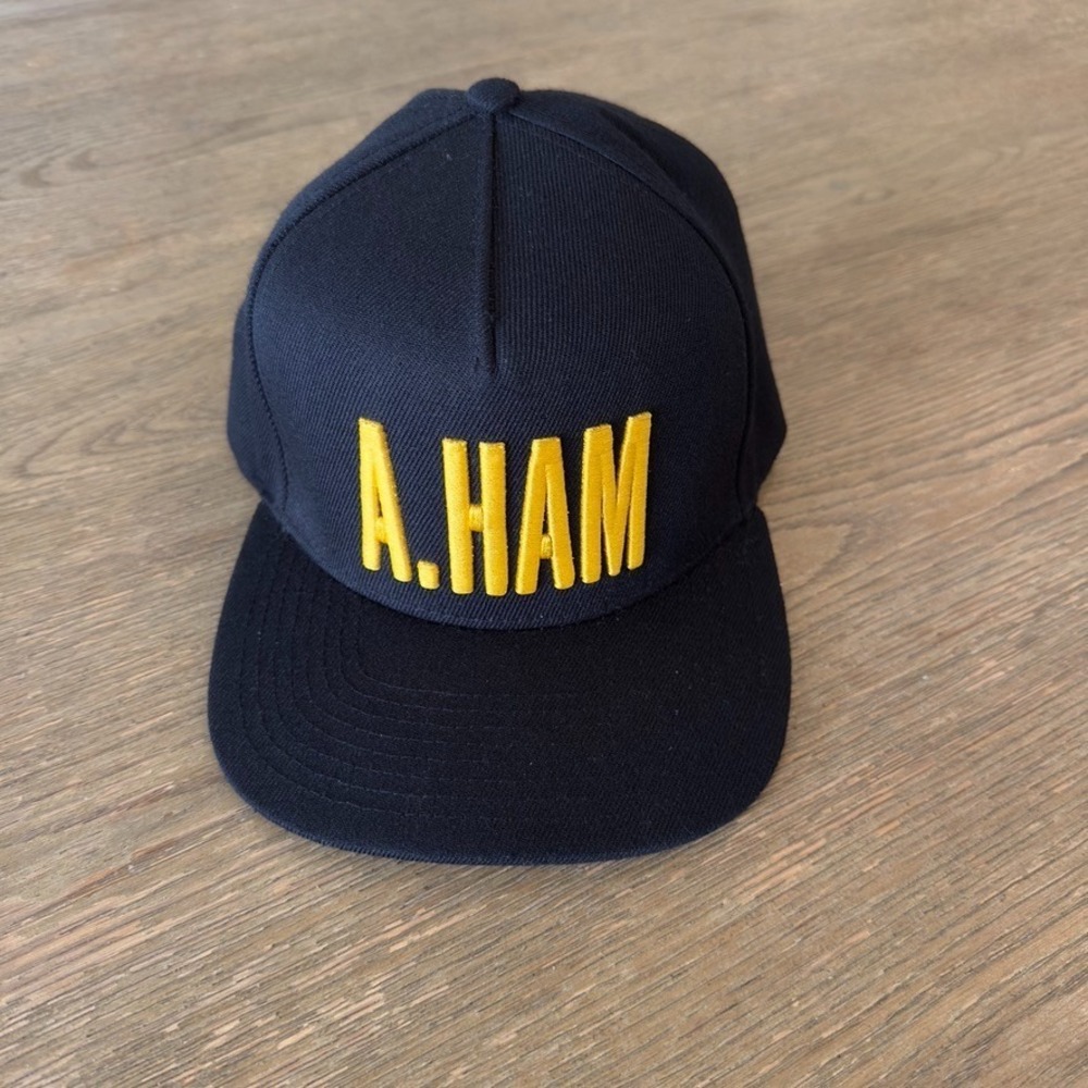 Hamilton The Broadway Musical Hat-Adjustable Snap Back Cap-Black-Unisex One Sz